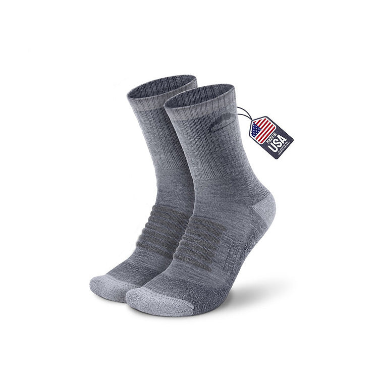 Charleston Midweight Merino Wool Hiking Socks ( 3/4 Crew, 1 Pair)