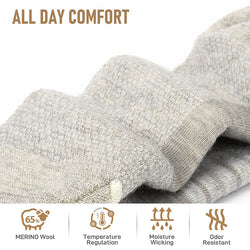 Charleston Low-Cut Merino Wool Running Socks (2-Pair)