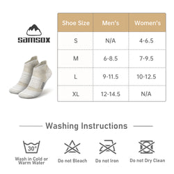 Charleston Low-Cut Merino Wool Running Socks (2-Pair)