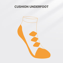 Beaverton Merino Wool Cushioned Athletic Running Hiking Socks (2-Pair）